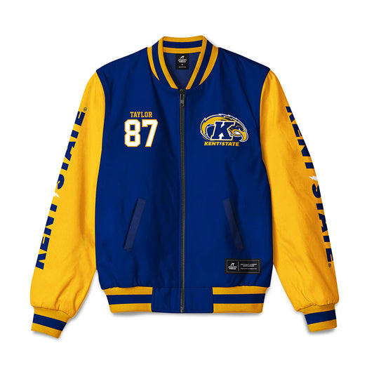 Kent State - NCAA Football : Dakota Taylor - Bomber Jacket-0