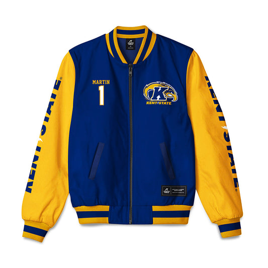 Kent State - NCAA Football : Da'Shawn Martin - Bomber Jacket-0
