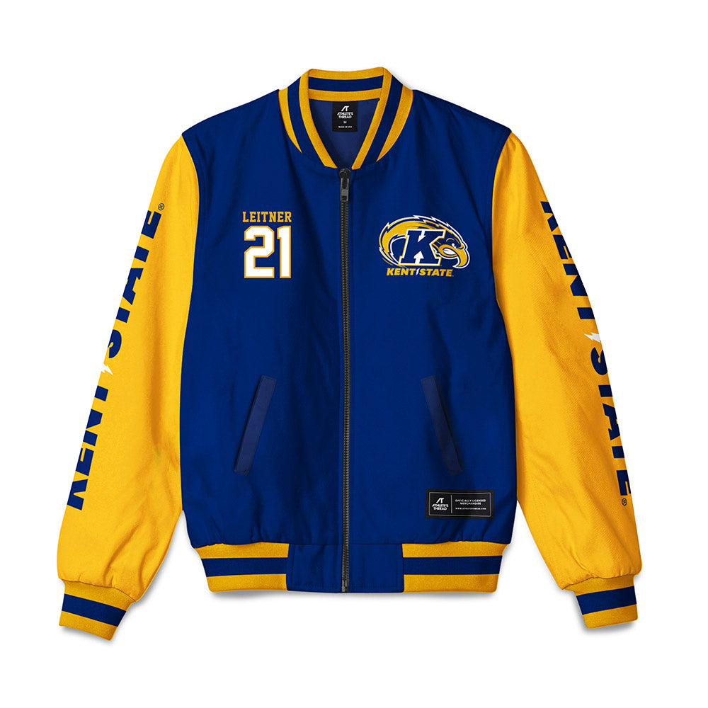 Kent State - NCAA Softball : Kendal Leitner - Bomber Jacket