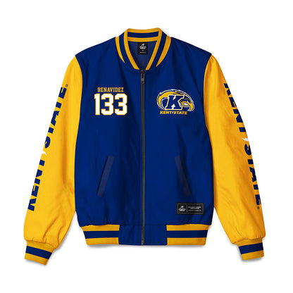 Kent State - NCAA Wrestling : Adan Benavidez - Bomber Jacket-0