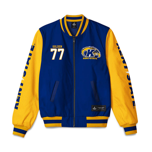 Kent State - NCAA Football : Cameron Golden - Bomber Jacket