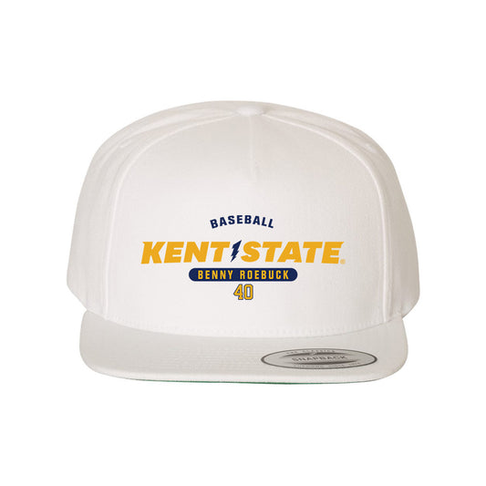 Kent State - NCAA Baseball : Benny Roebuck - Snapback Hat