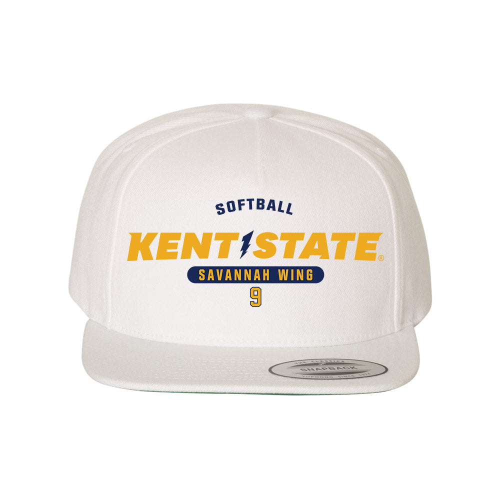 Kent State - NCAA Softball : Savannah Wing - Snapback Hat-0