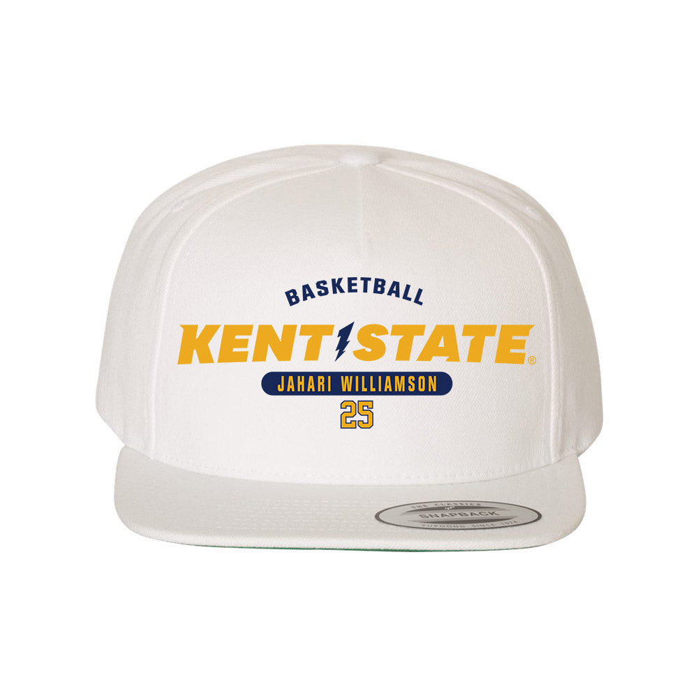 Kent State - NCAA Men's Basketball : Jahari Williamson - Snapback Hat-0