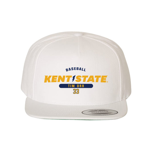 Kent State - NCAA Baseball : Tim Orr - Snapback Hat