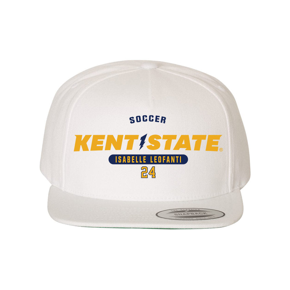 Kent State - NCAA Women's Soccer : Isabelle Leofanti - Snapback Hat-0