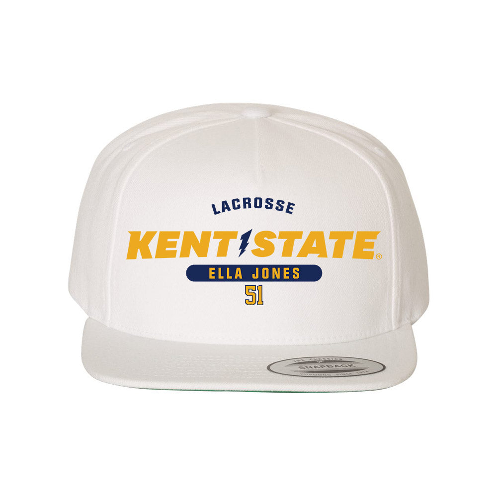 Kent State - NCAA Women's Lacrosse : Ella Jones - Snapback Hat-0