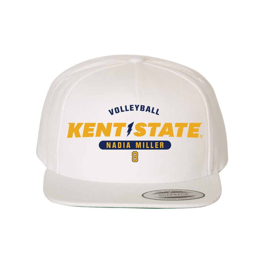 Kent State - NCAA Women's Volleyball : Nadia Miller - Snapback Hat-0