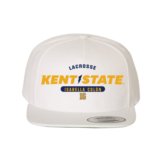Kent State - NCAA Women's Lacrosse : Isabella Colón - Snapback Hat-0