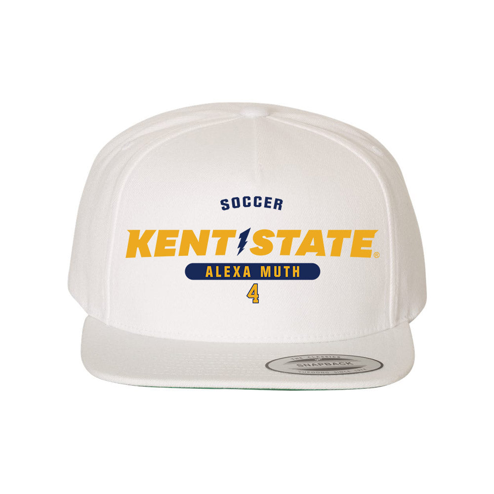 Kent State - NCAA Women's Soccer : Alexa Muth - Snapback Hat-0