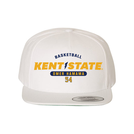 Kent State - NCAA Men's Basketball : Omer Hamama - Snapback Hat-0