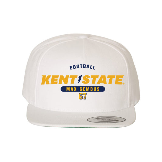 Kent State - NCAA Football : Max Gembus - Snapback Hat-0