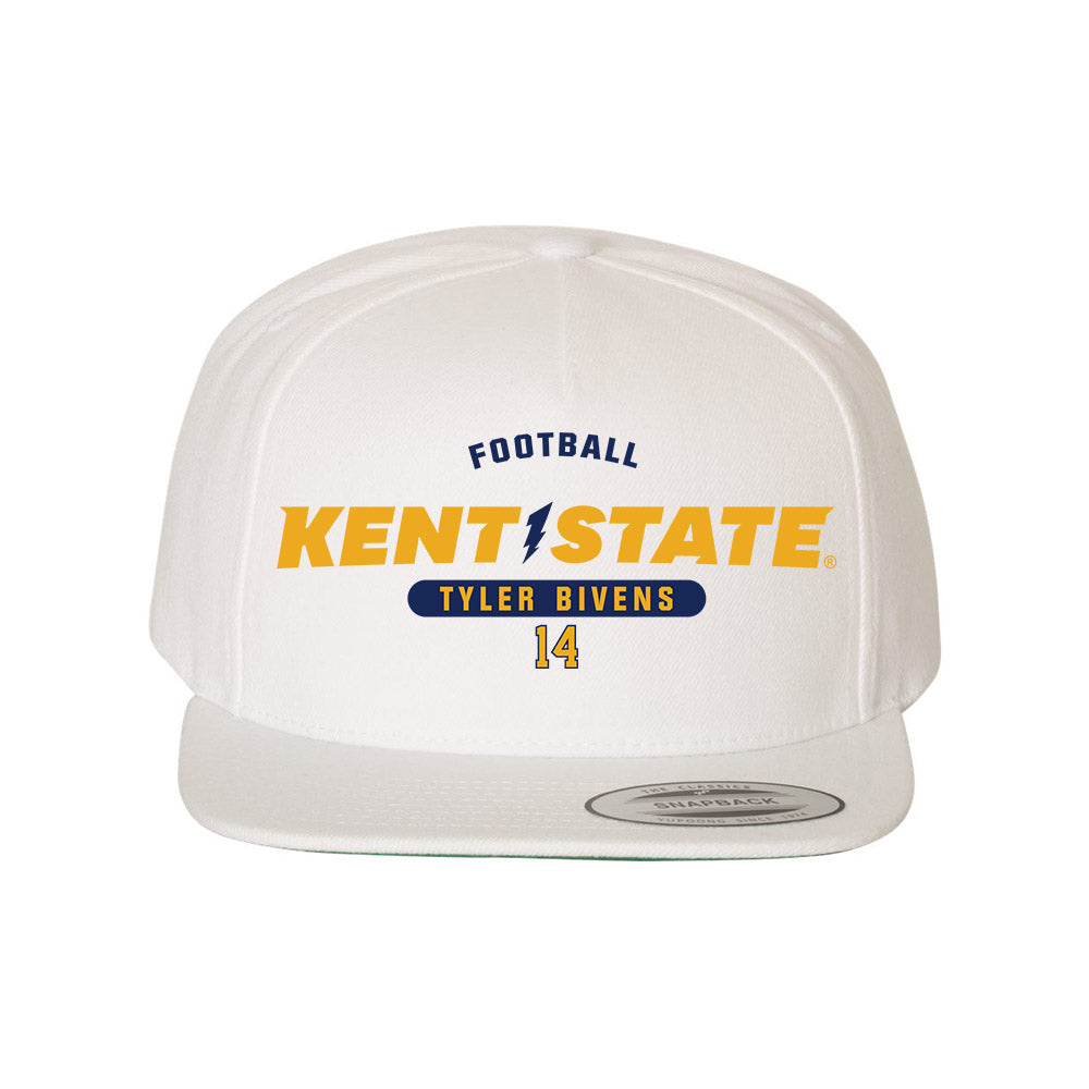 Kent State - NCAA Football : Tyler Bivens - Snapback Hat-0