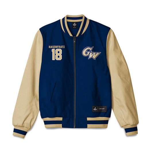 GWU - NCAA Women's Volleyball : Sydney Hasenfratz - Bomber Jacket-0