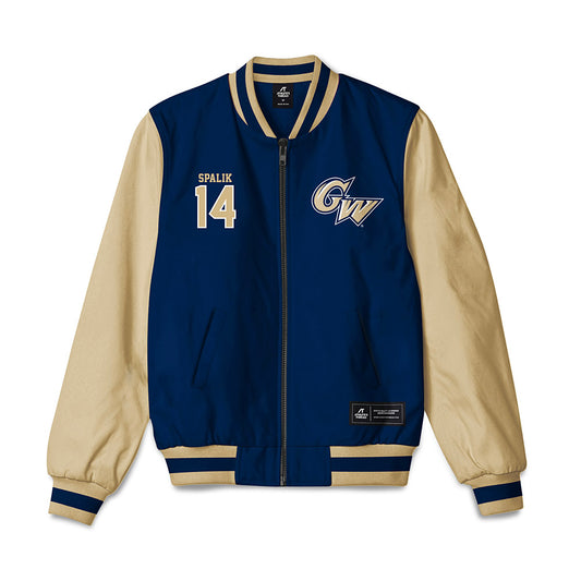 GWU - NCAA Women's Lacrosse : Riley Spalik - Bomber Jacket-0