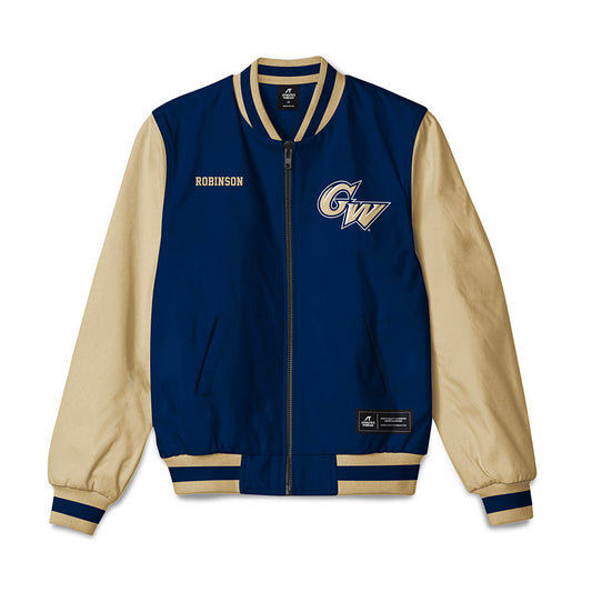 GWU - NCAA Women's Cross Country : Ashley Robinson - Bomber Jacket