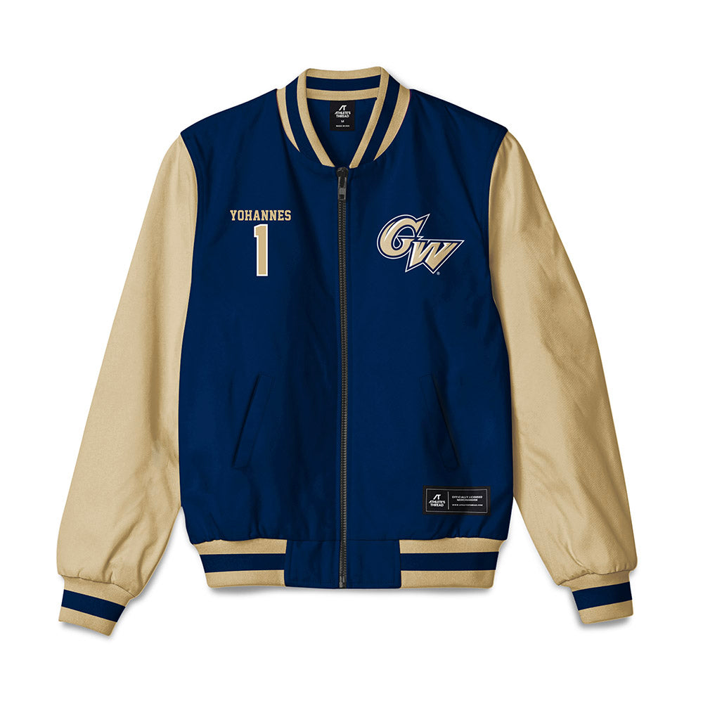 GWU - NCAA Women's Volleyball : Salem Yohannes - Bomber Jacket