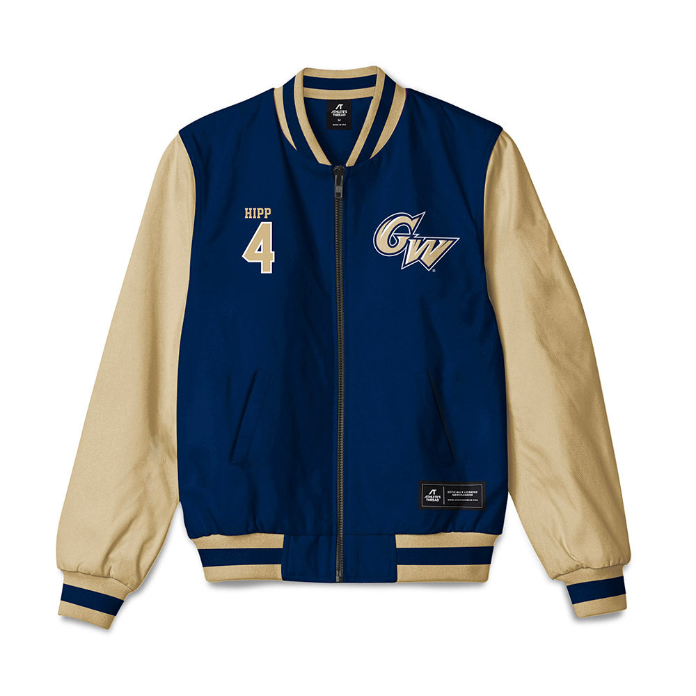 GWU - NCAA Women's Lacrosse : Katie Hipp - Bomber Jacket-0