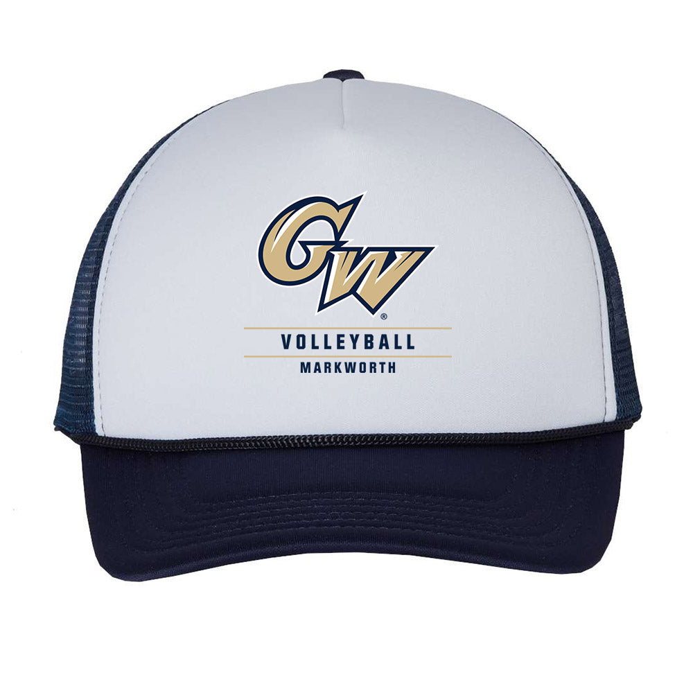 GWU - NCAA Women's Volleyball : Abby Markworth - Trucker Hat