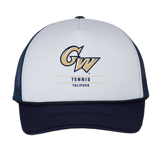 GWU - NCAA Women's Tennis : Laziza Talipova - Trucker Hat-0
