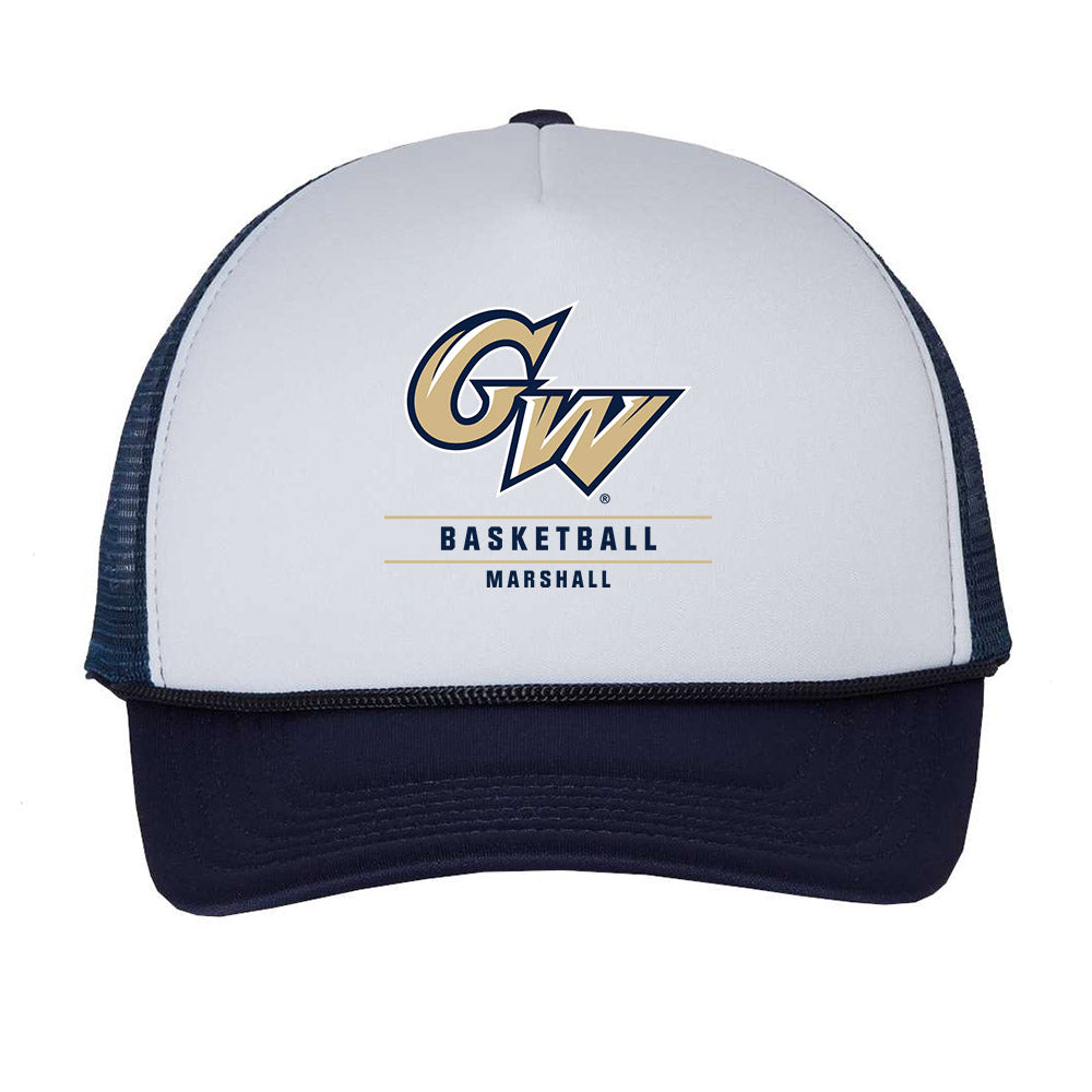 GWU - NCAA Men's Basketball : Tyrone Marshall - Trucker Hat-0
