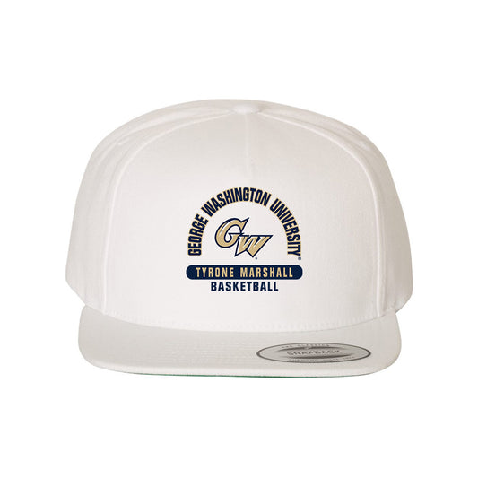 GWU - NCAA Men's Basketball : Tyrone Marshall - Snapback Hat-0