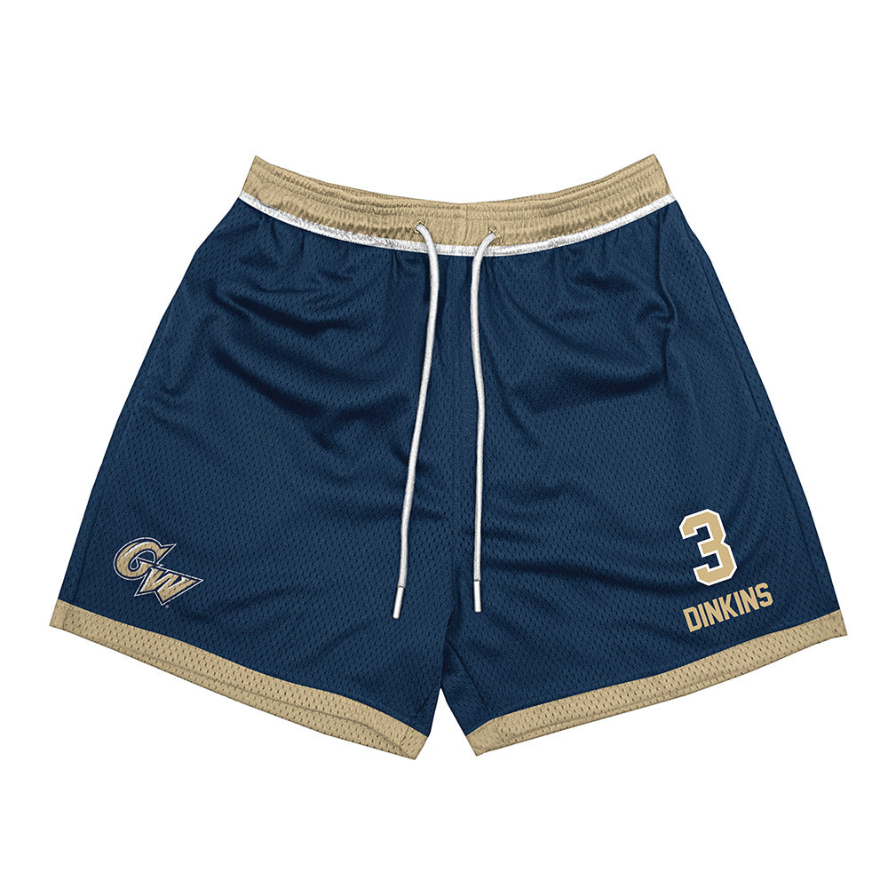 GWU - NCAA Men's Basketball : Tre Dinkins - Shorts-0