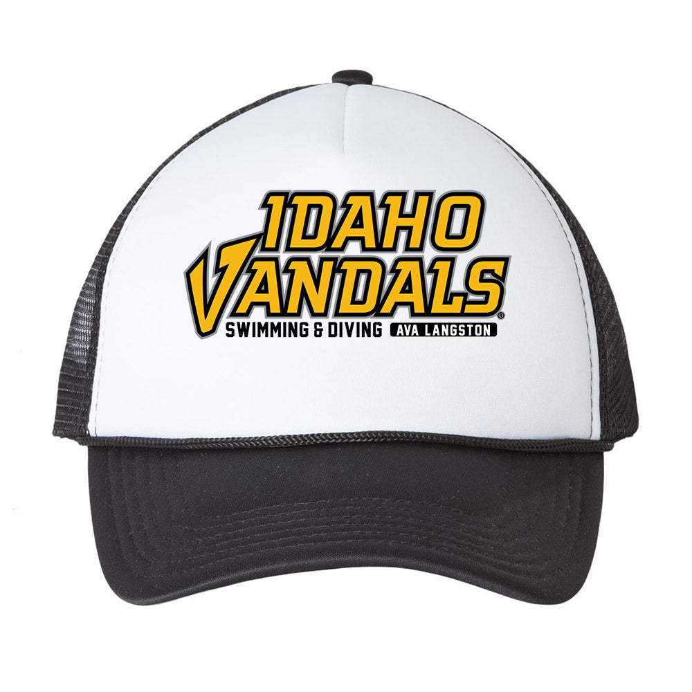 Idaho - NCAA Women's Swimming & Diving : Ava Langston - Trucker Hat-0