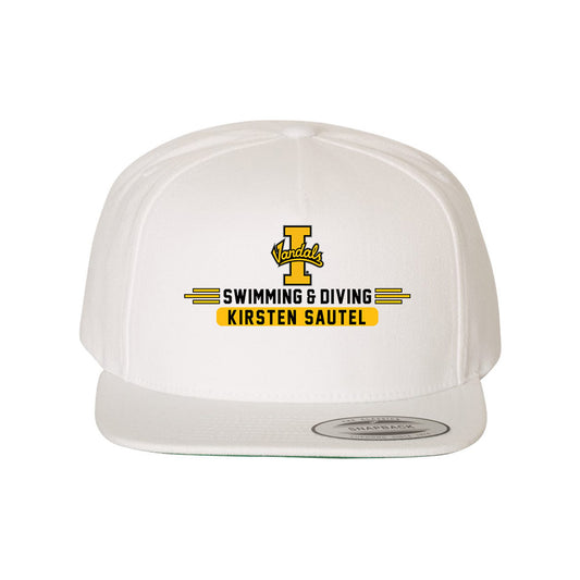 Idaho - NCAA Women's Swimming & Diving : Kirsten Sautel - Snapback Hat-0