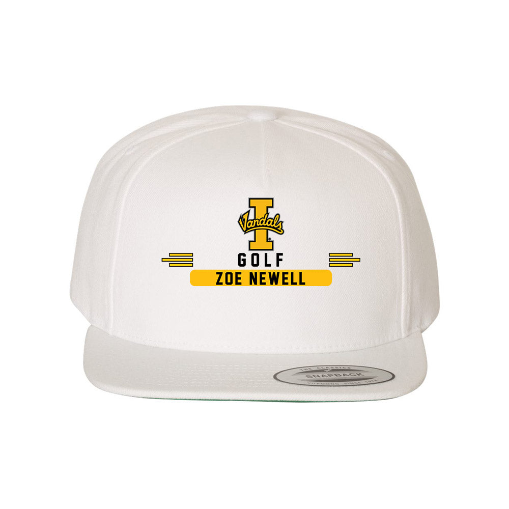 Idaho - NCAA Women's Golf : Zoe Newell - Snapback Hat-0