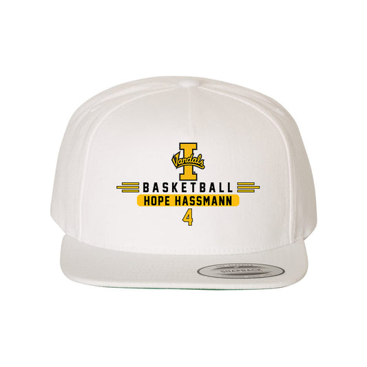 Idaho - NCAA Women's Basketball : Hope Hassmann - Snapback Hat-0