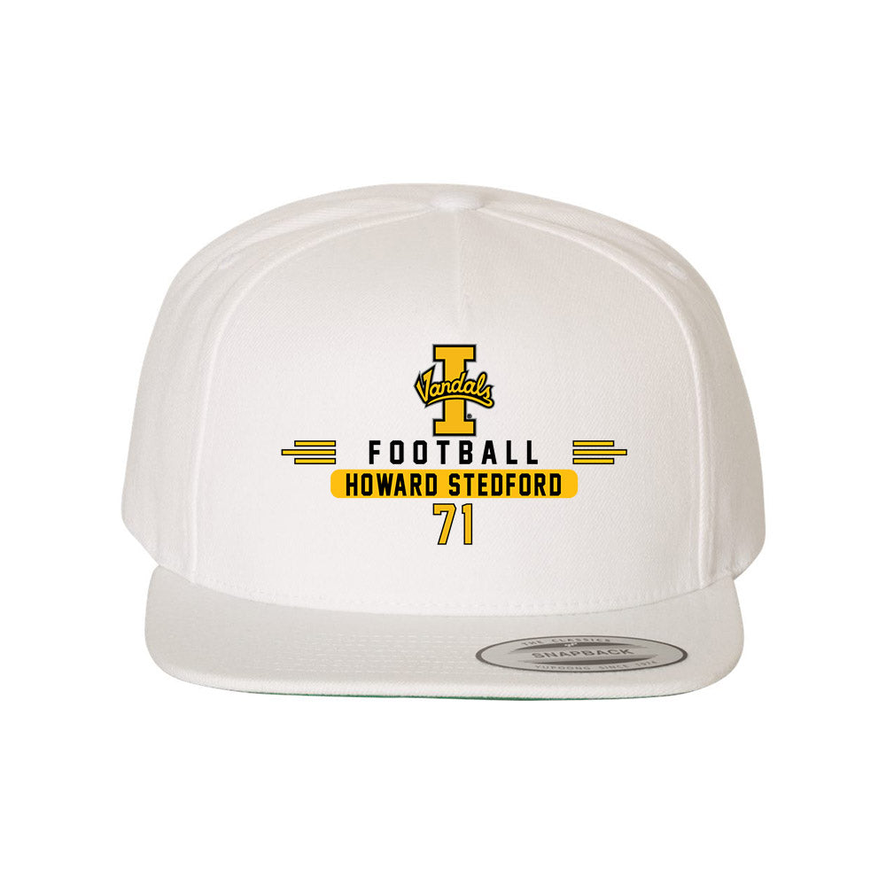 Idaho - NCAA Football : Howard Stedford - Snapback Hat-0