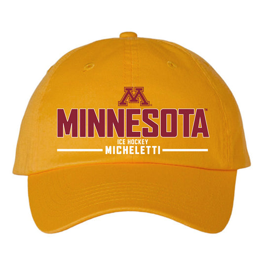 Minnesota - NCAA Men's Ice Hockey : Pat Micheletti - Dad Hat