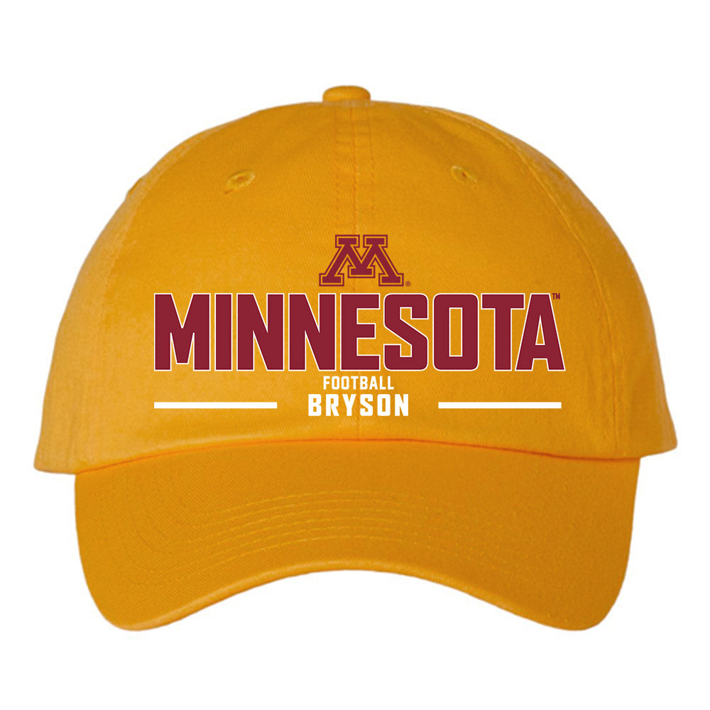 Minnesota - NCAA Football : Coleman Bryson - Dad Hat