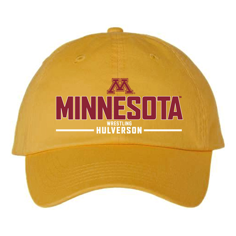 Minnesota - NCAA Wrestling : Quincy Hulverson - Dad Hat-0