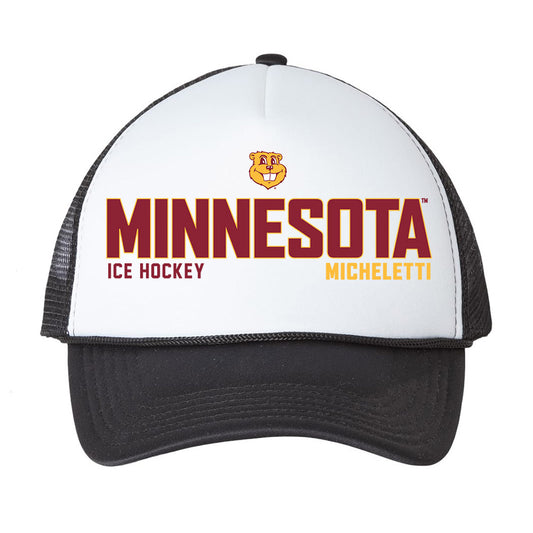 Minnesota - NCAA Men's Ice Hockey : Pat Micheletti - Trucker Hat