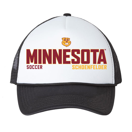 Minnesota - NCAA Women's Soccer : Brenna Schoenfelder - Trucker Hat-0