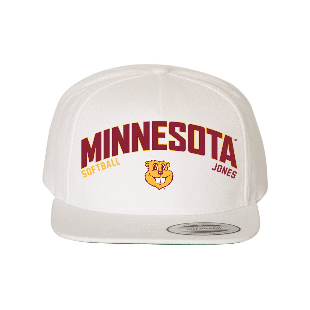 Minnesota - NCAA Softball : Brooklyn Jones - Snapback Hat-0