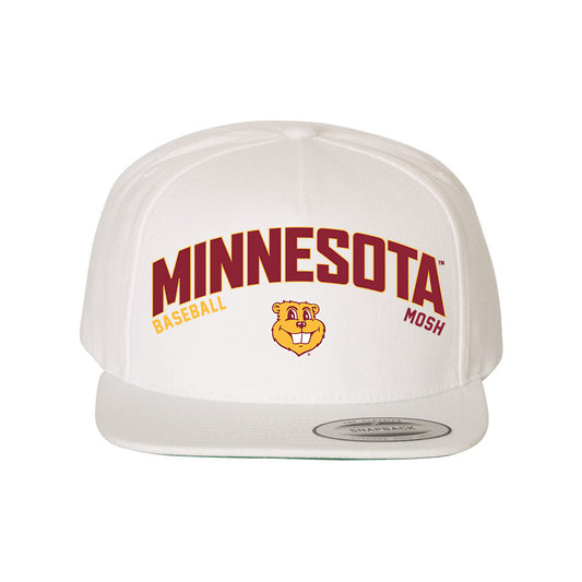 Minnesota - NCAA Baseball : Jack Mosh - Snapback Hat-0