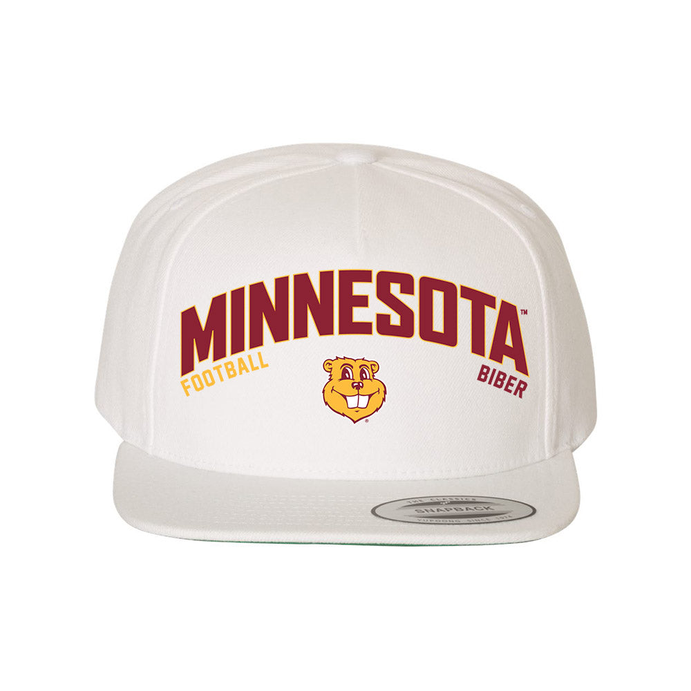 Minnesota - NCAA Football : Drew Biber - Snapback Hat-0
