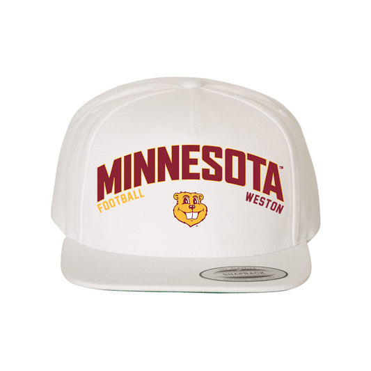 Minnesota - NCAA Football : Tom Weston - Snapback Hat-0