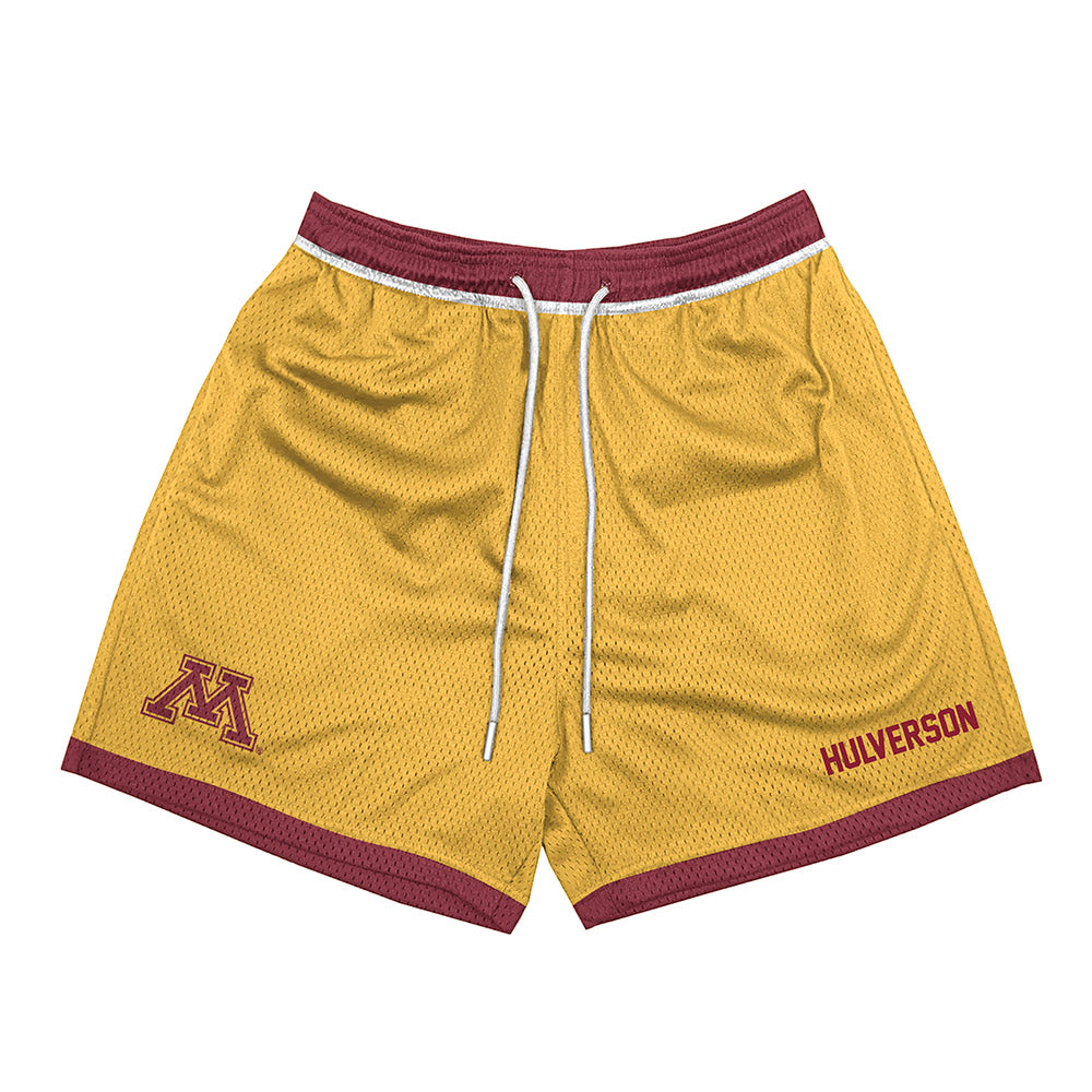 Minnesota - NCAA Wrestling : Quincy Hulverson - Shorts-0