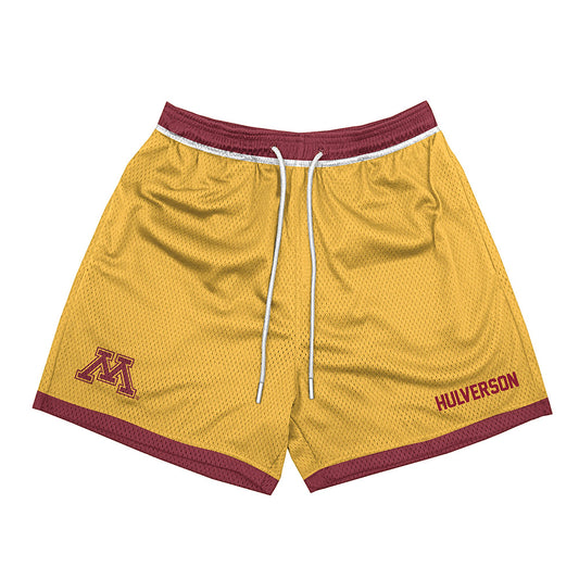 Minnesota - NCAA Wrestling : Quincy Hulverson - Shorts-0