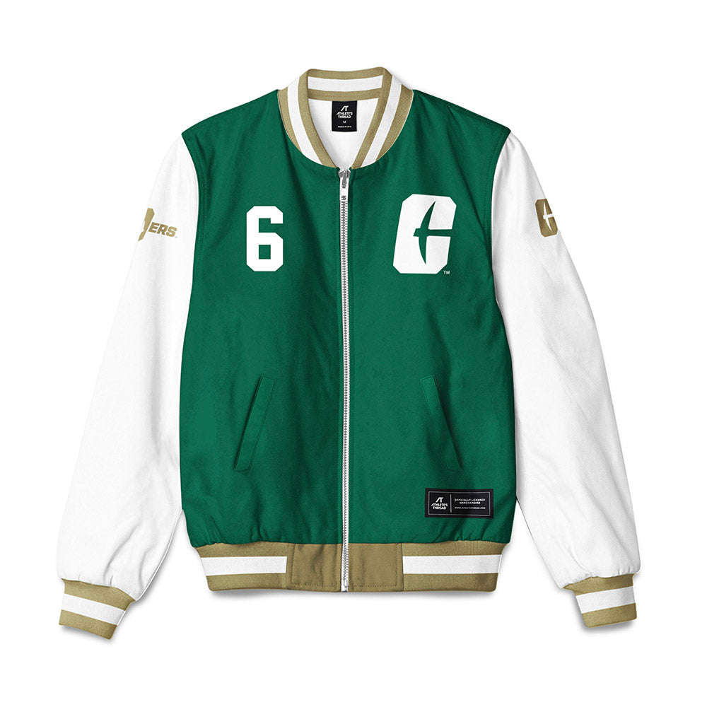 UNC Charlotte - NCAA Men's Soccer : Chadi Mayati - Bomber Jacket-0