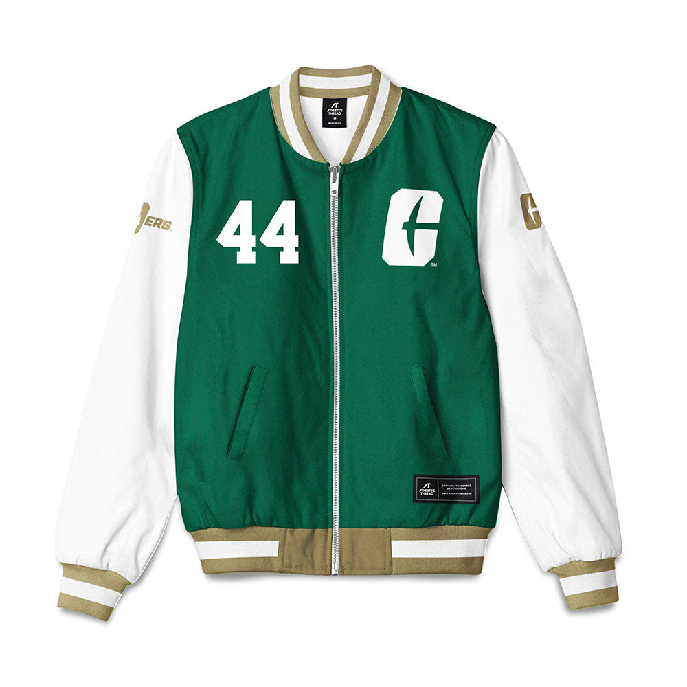 UNC Charlotte - NCAA Football : Ian Kelly - Bomber Jacket-0