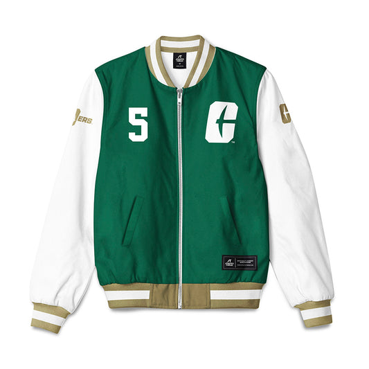 UNC Charlotte - NCAA Football : Thai Baldwin - Bomber Jacket-0
