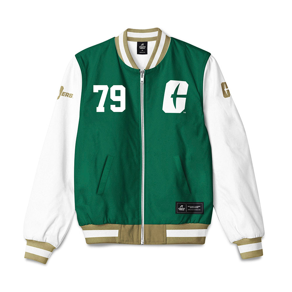 UNC Charlotte - NCAA Football : Jordan Herman - Bomber Jacket
