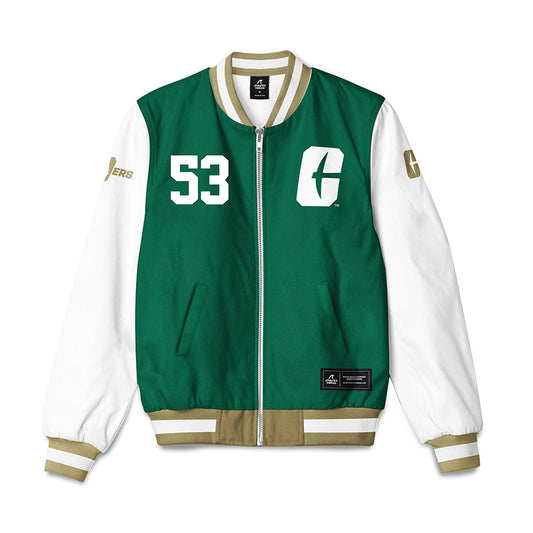 UNC Charlotte - NCAA Football : Kendall Stanley - Bomber Jacket