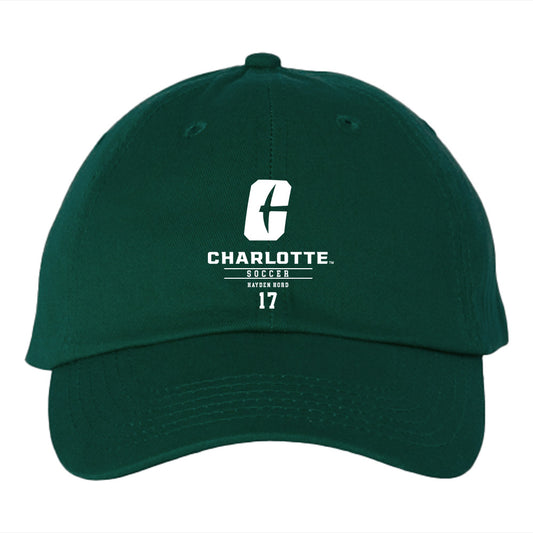 UNC Charlotte - NCAA Women's Soccer : Hayden Hord - Dad Hat