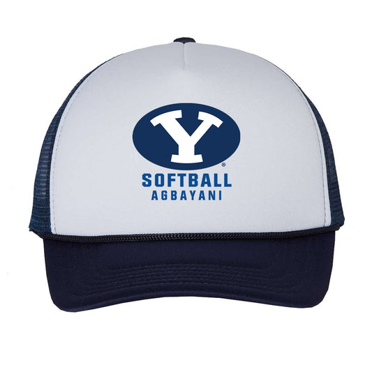 BYU - NCAA Softball : Aleia Agbayani - Trucker Hat-0